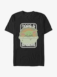 Star Wars The Mandalorian Naps And Snacks Child T-Shirt