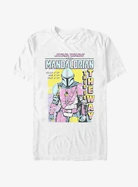 Star Wars The Mandalorian Pop Art Poster T-Shirt
