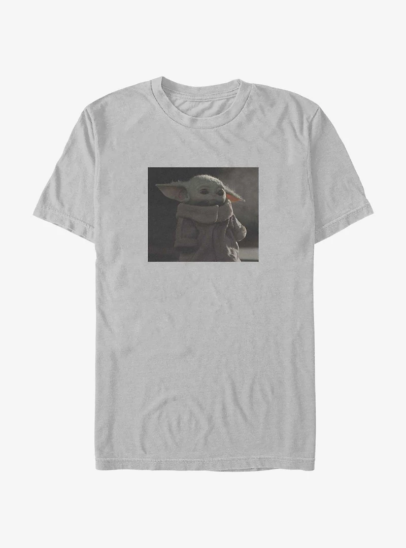 Star Wars The Mandalorian Sad Grogu Screenshot T-Shirt