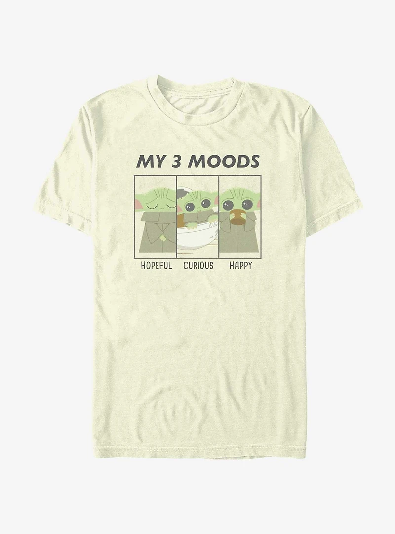 Star Wars The Mandalorian My 3 Moods T-Shirt
