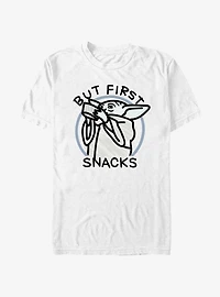 Star Wars The Mandalorian Snacks First T-Shirt