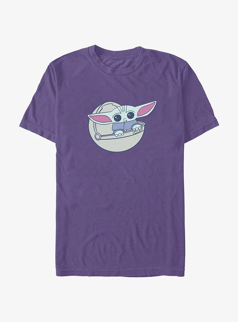 Star Wars The Mandalorian Grogu Space Traveler Extra Soft T-Shirt