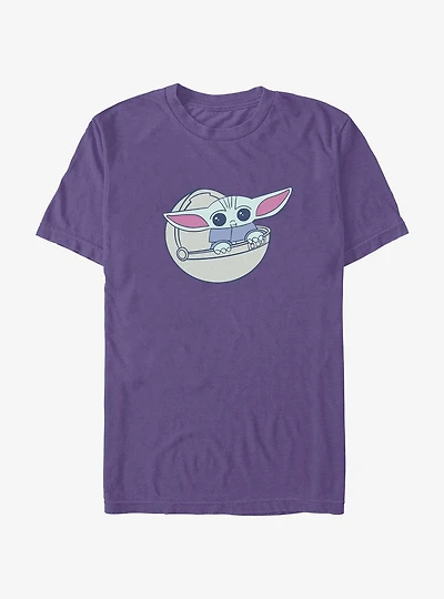 Star Wars The Mandalorian Grogu Space Traveler Extra Soft T-Shirt