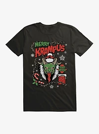 Merry Krampus Dead Inside T-Shirt
