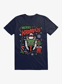 Merry Krampus Dead Inside T-Shirt