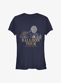 Disney Pixar Up Balloon Tour Girls T-Shirt
