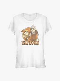 Disney Pixar Up Russell and Carl Explore Girls T-Shirt
