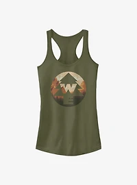Disney Pixar Up Wilderness Explorers Badge Fill Girls Tank