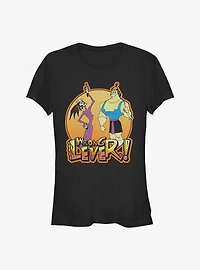 Disney The Emperor's New Groove Yzma and Kronk Wrong Lever Girls T-Shirt