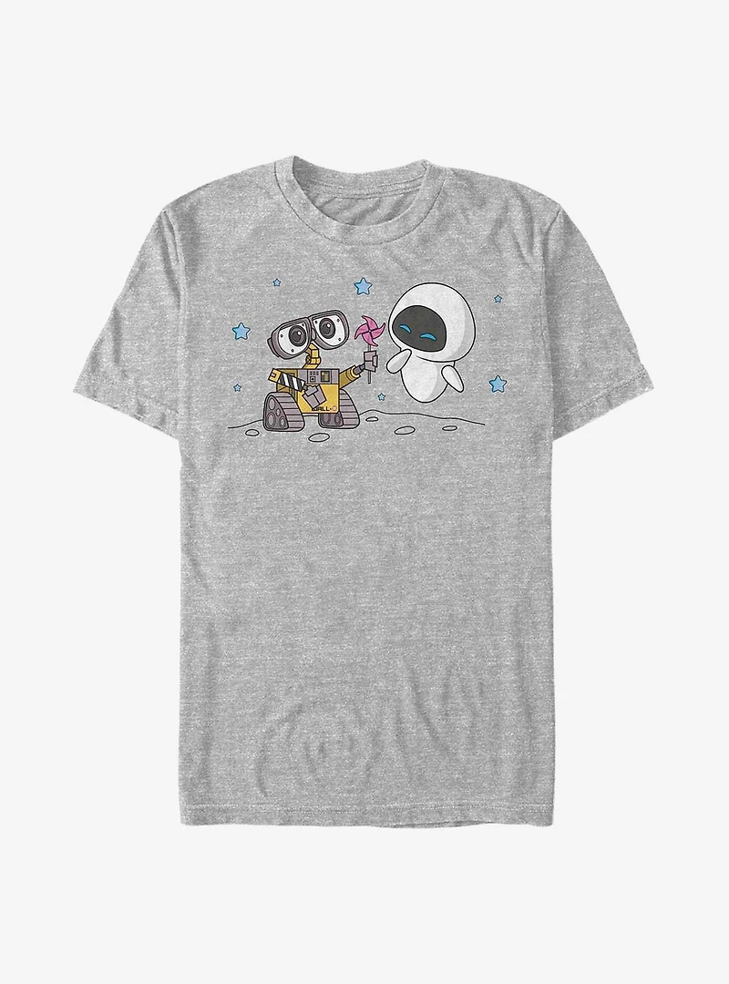 Disney Pixar Wall-E Chibi and Eve T-Shirt