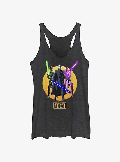 Star Wars: Tales of the Jedi Count Dooku, Qui-Gon Jinn, and Mace Windu Girls Tank