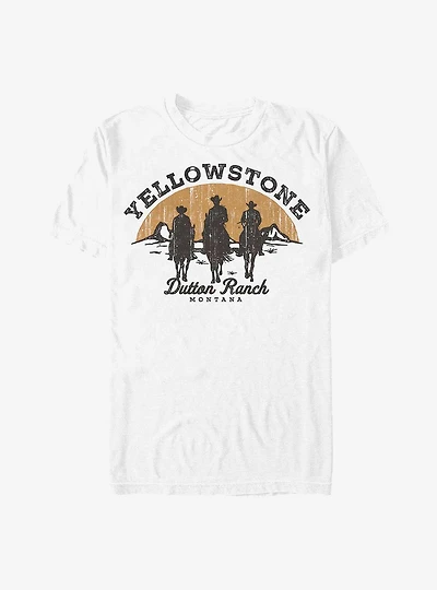Yellowstone Riding Into The Sunset T-Shirt