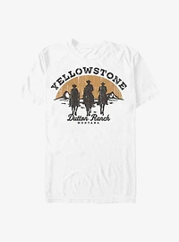 Yellowstone Riding Into The Sunset T-Shirt
