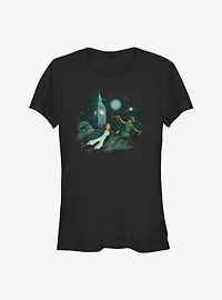 Disney Peter Pan & Wendy Soaring Through London Girls T-Shirt