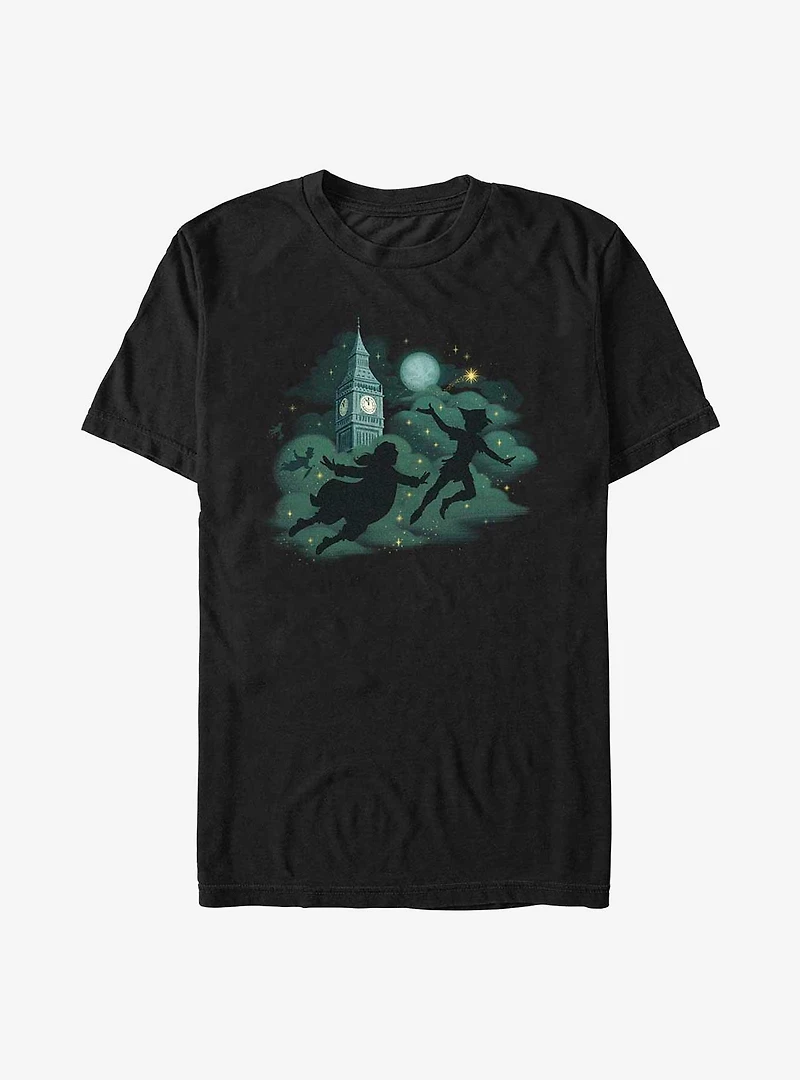 Disney Peter Pan & Wendy Night Flight Shadows T-Shirt