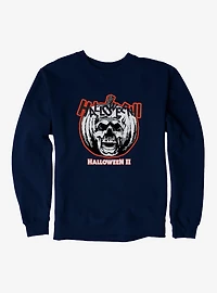 Halloween II Pumpkin Skull Sweatshirt