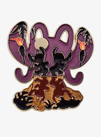 Disney Lilo & Stitch: The Series Angel & Stitch Dance Silhouette Enamel Pin - BoxLunch Exclusive