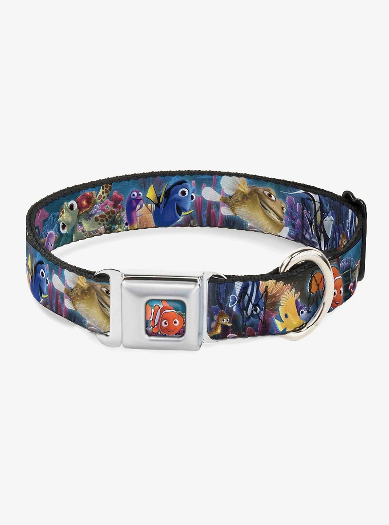 Disney Pixar Finding Nemo And Friends Seatbelt Buckle Dog Collar