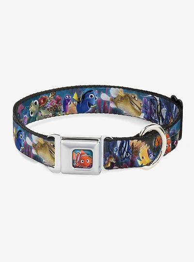 Disney Pixar Finding Nemo And Friends Seatbelt Buckle Pet Collar