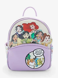 Disney Princesses Comic Art Mini Backpack - BoxLunch Exclusive