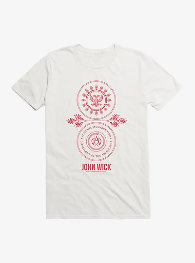 John Wick Department Of The Adjudicator Seal T-Shirt