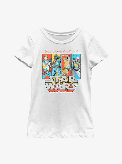 Star Wars Pop Culture Crew Youth Girls T-Shirt