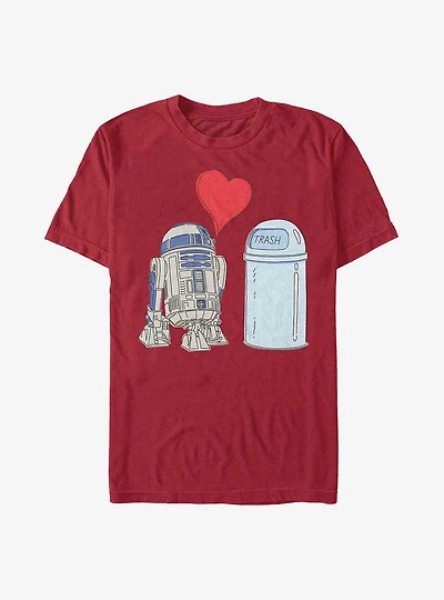 Star Wars R2-D2 Love T-Shirt