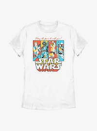 Star Wars Pop Culture Crew Womens T-Shirt