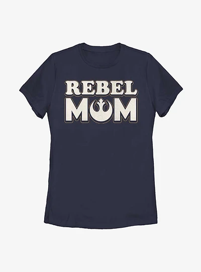 Star Wars Rebel Mom Womens T-Shirt