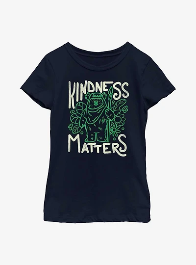 Star Wars Ewok Kindness Youth Girls T-Shirt