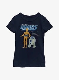 Star Wars R2-D2 And C-3PO Youth Girls T-Shirt