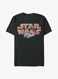 Star Wars Falcon Chase Logo T-Shirt