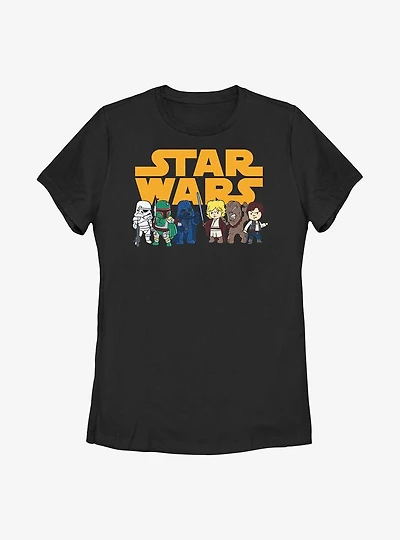 Star Wars Chibi Womens T-Shirt