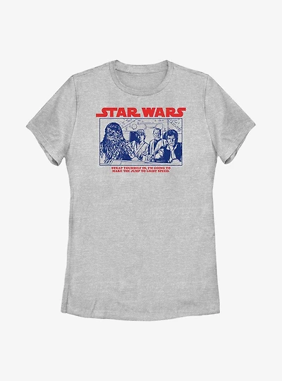 Star Wars Light Speed Womens T-Shirt