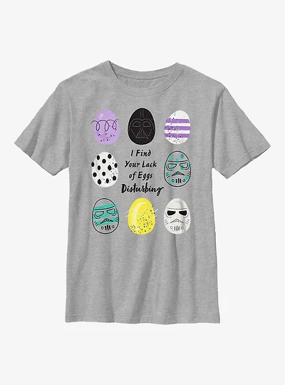 Star Wars Lack of Easter Eggs Disturbing Youth T-Shirt