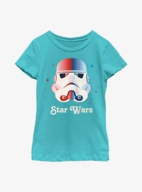 Star Wars Patriotic Stormtrooper Youth Girls T-Shirt
