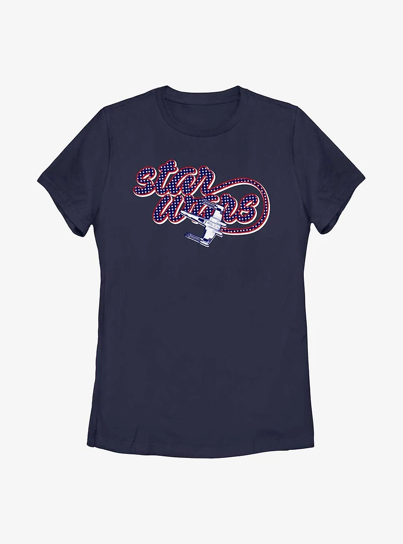Star Wars Dots and Stars Womens T-Shirt