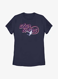 Star Wars Dots and Stars Womens T-Shirt
