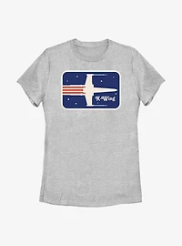 Star Wars Stars and X-Wing Womens T-Shirt