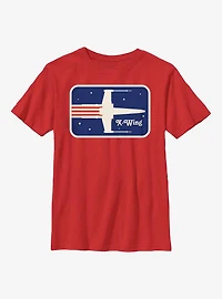 Star Wars Stars and X-Wing Youth T-Shirt