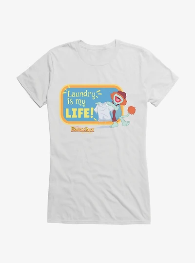 Fraggle Rock Back To The Laudry Is My Life! Girls T-Shirt