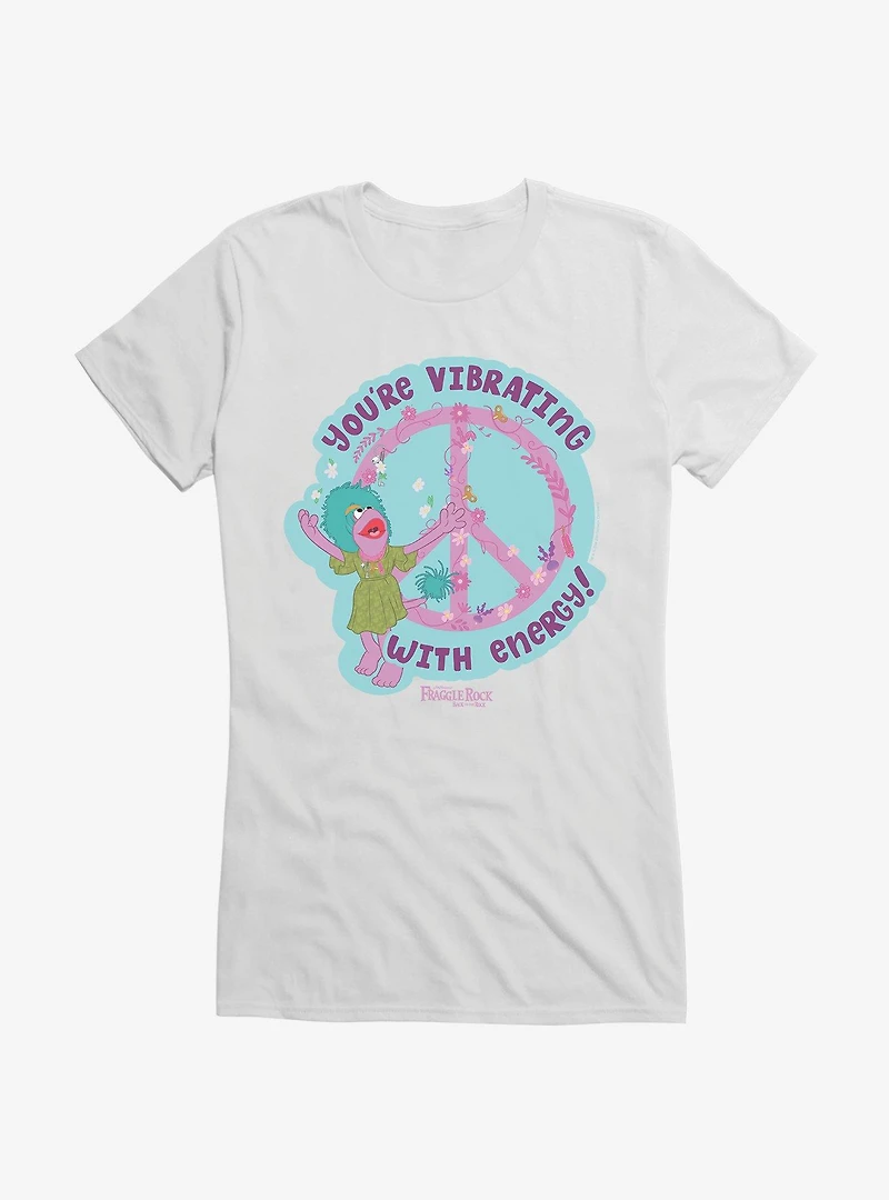 Fraggle Rock Back To The You're Vibrating With Energy! Girls T-Shirt