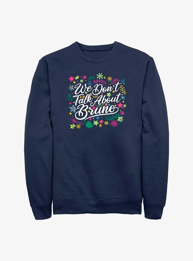 Disney Encanto Don't Talk About Bruno Colorful Sweatshirt