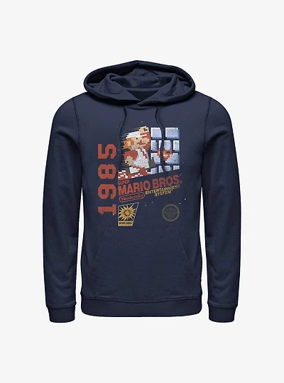 Nintendo Mario Bros. 1985 Vintage Hoodie