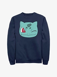 Pokemon Bulbasaur Face Sweatshirt