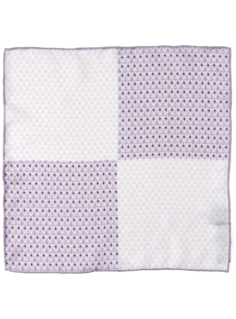 Disney Mickey Mouse Lavender Square Pocket Square
