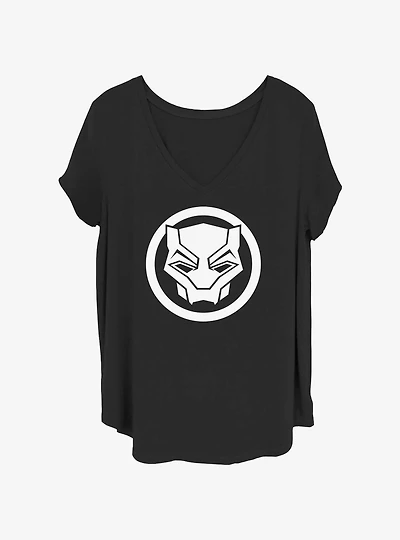 Marvel Black Panther Sigil Girls T-Shirt Plus