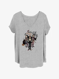 Disney Hocus Pocus 2 Witchy Vibes Girls T-Shirt Plus