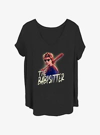 Stranger Things Steve The Babysitter Girls T-Shirt Plus Size
