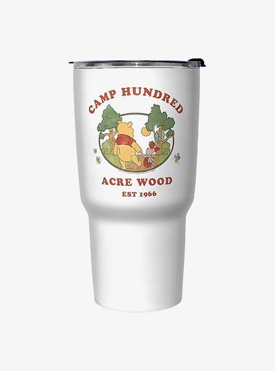 Disney Winnie The Pooh Camp Hundred Acre Wood Winnie and Piglet Travel Mug